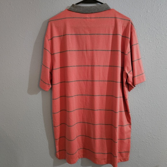 Linksoul John Ashworth Golf Polo‎ Tempus Fugil Men's Size L Luxury Cotton - Picture 3 of 8